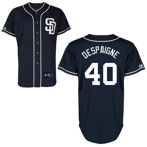 Odrisamer Despaigne #40 mlb Jersey-San Diego Padres Women's Authentic Alternate 1 Cool Base Baseball Jersey